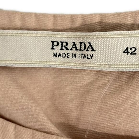 Prada Short Sleeve Cut and Sewn Size 42 M Women's - Light Pink - Picture 3 of 4
